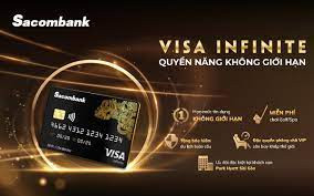 thẻ đen Sacombank Visa Infinitte